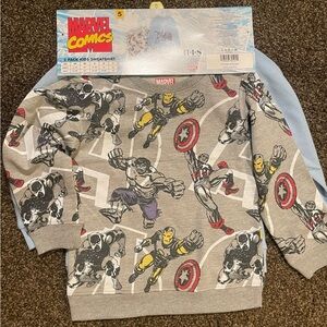 Set of 2 Marvel Comics Kids Sweatshirt